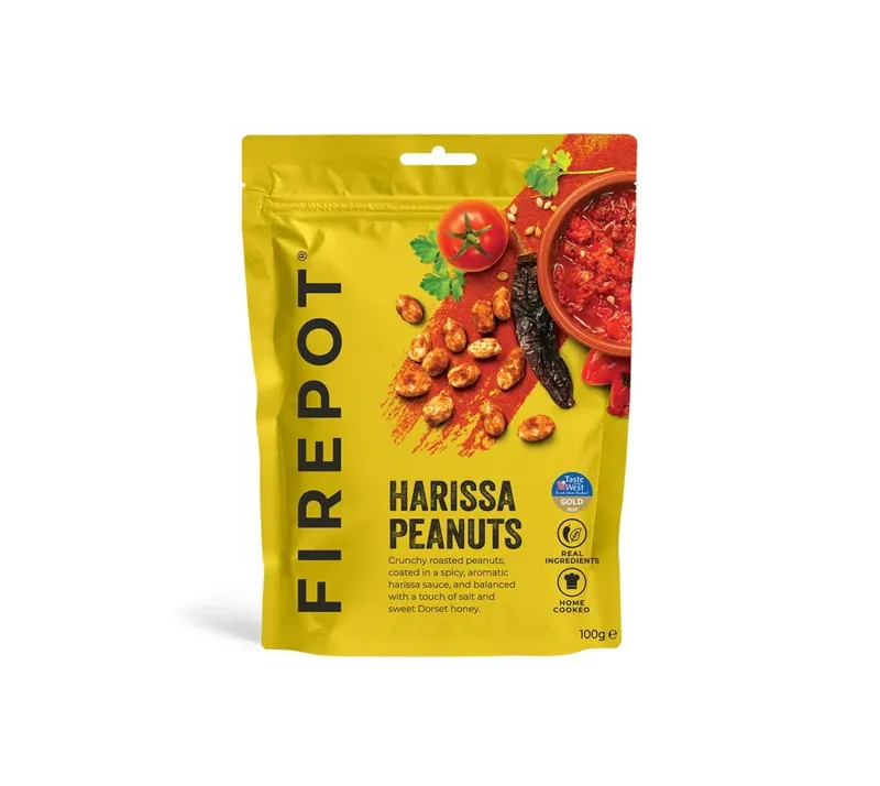 Firepot Food Harissa Peanuts in Yellow
