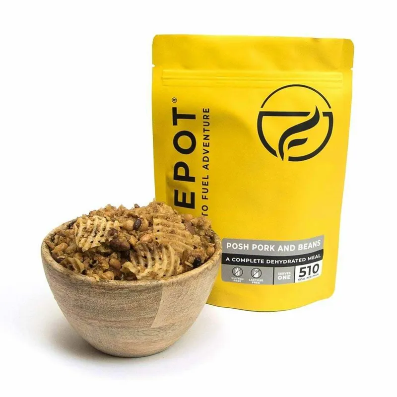 Firepot Food Dehydrated Meals Posh Pork and Beans