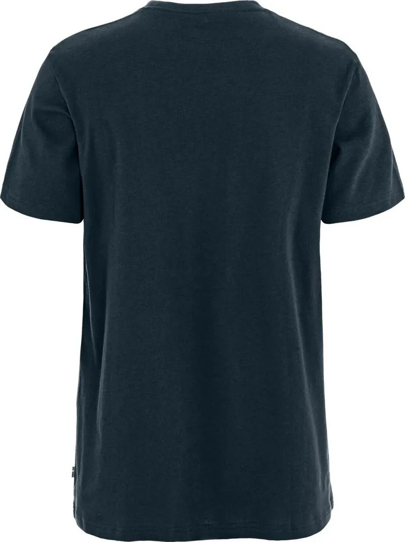 Fjallraven Archive Logo T-Shirt Mens in Dark Navy-1