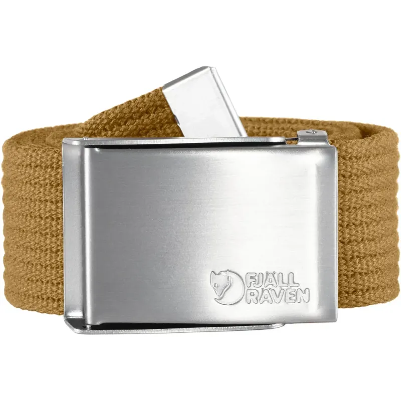 Fjallraven Canvas Belt in Buckwheat Brown