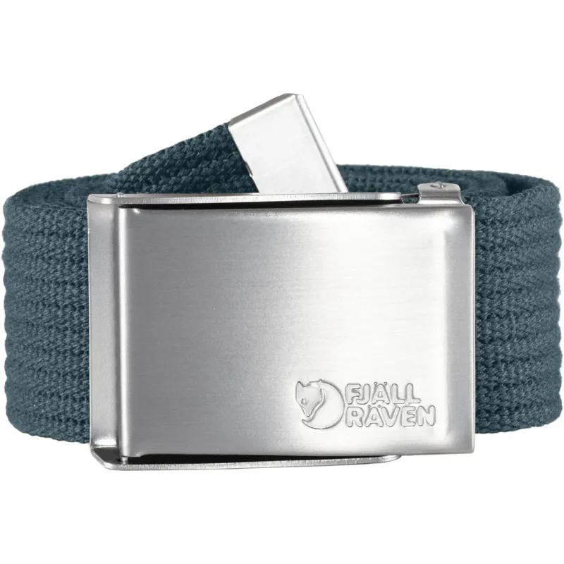 Fjallraven Canvas Belt in Dark Grey