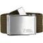 Fjallraven Canvas Belt in Dark Olive