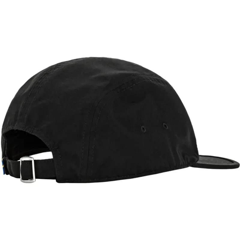Fjallraven Flat Brim Cap in Black-1