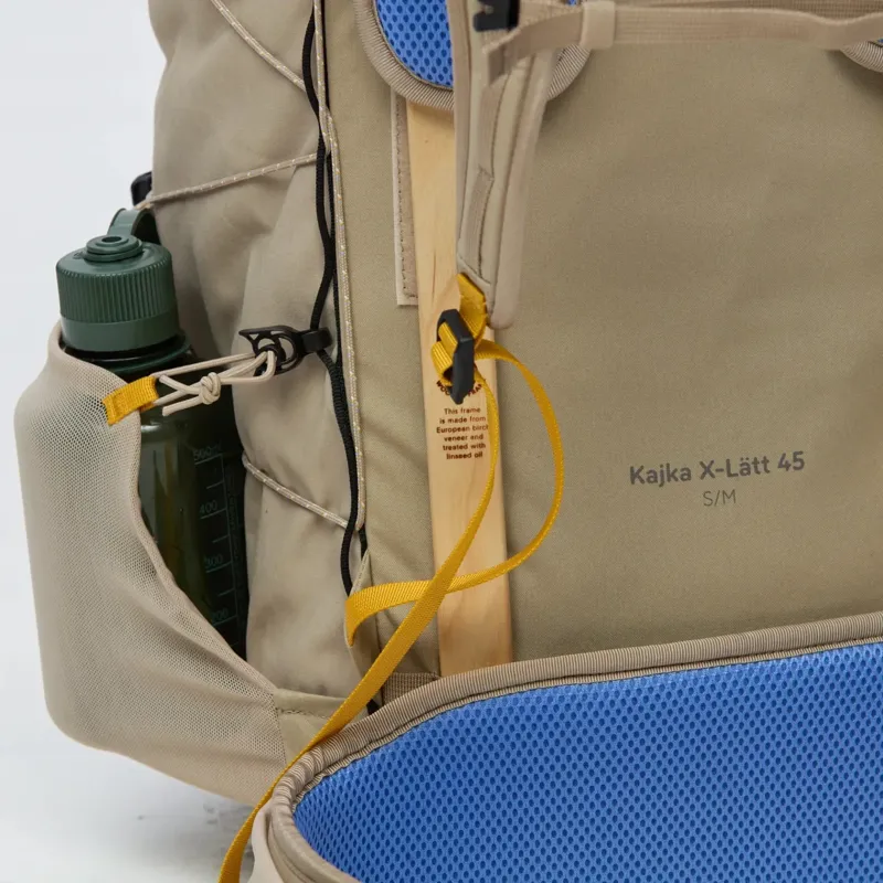 Fjallraven Kajka X-Latt 45 M/L Lightweight Backpack in Green-12