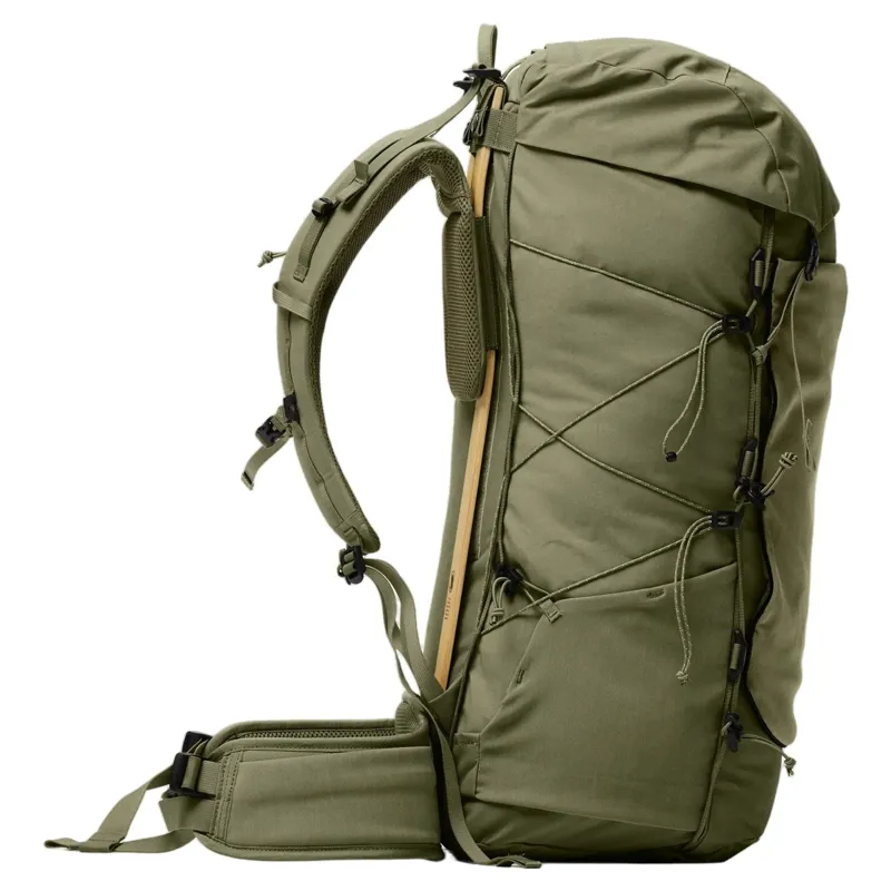 Fjallraven Kajka X-Latt 45 M/L Lightweight Backpack in Green-2