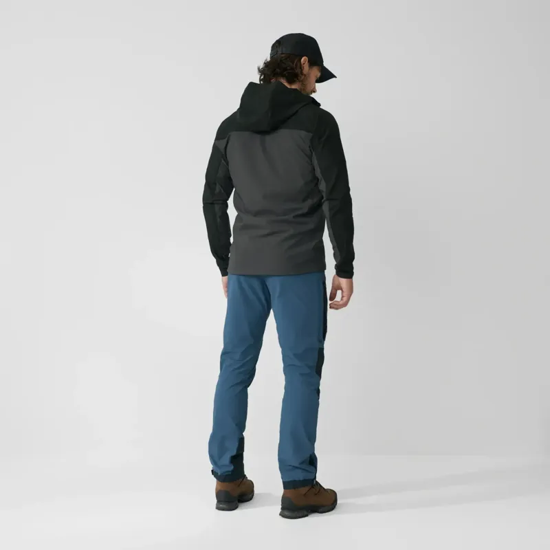 Fjallraven Keb Agile Trousers Men in Basalt/Iron Grey-3