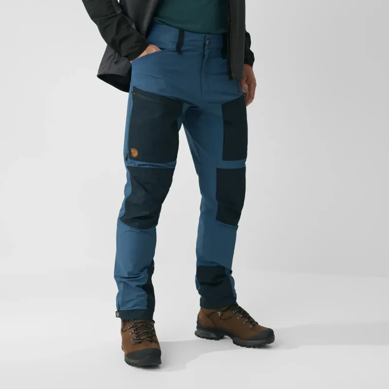 Fjallraven Keb Agile Trousers Men in Black-4