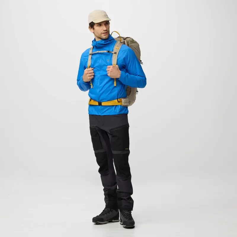 Fjallraven Keb Latt Wind Jacket Mens in Fossil-4
