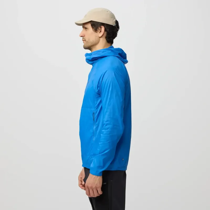 Fjallraven Keb Latt Wind Jacket Mens in Mountain Blue-4