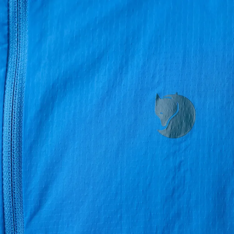 Fjallraven Keb Latt Wind Jacket Mens in Mountain Blue-6