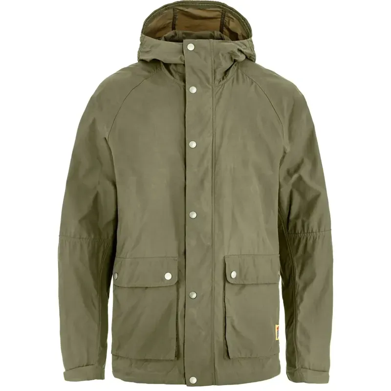 Fjallraven Vardag Vindby Jacket Mens in Green-6