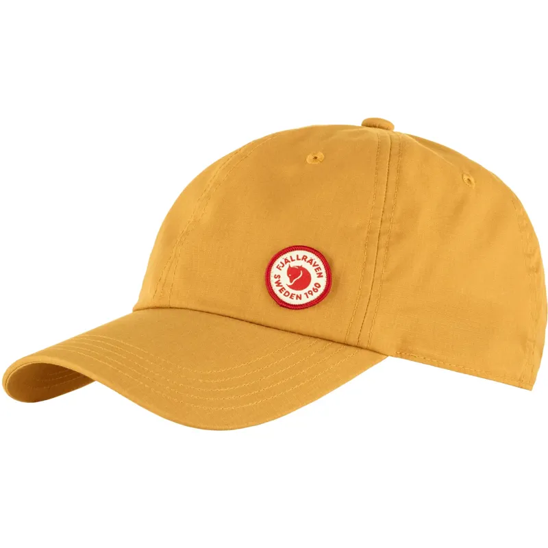 Fjallraven Logo Cap in Mustard Yellow