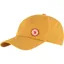 Fjallraven Logo Cap in Mustard Yellow