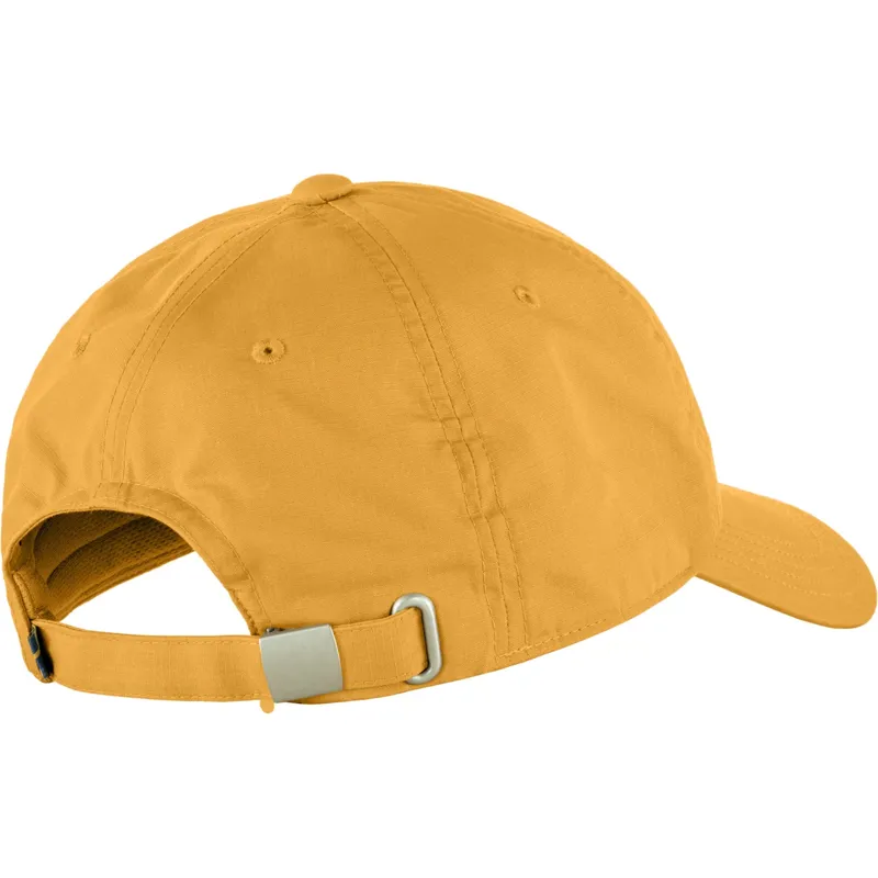 Fjallraven Logo Cap in Mustard Yellow-1