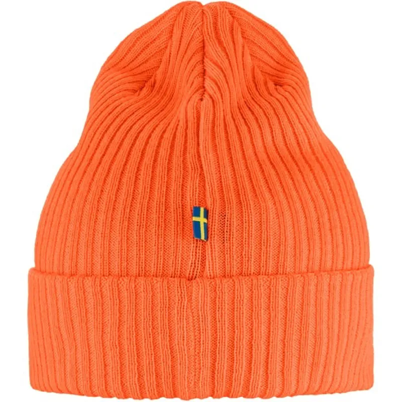Fjallraven Rib Hat in Safety Orange-1