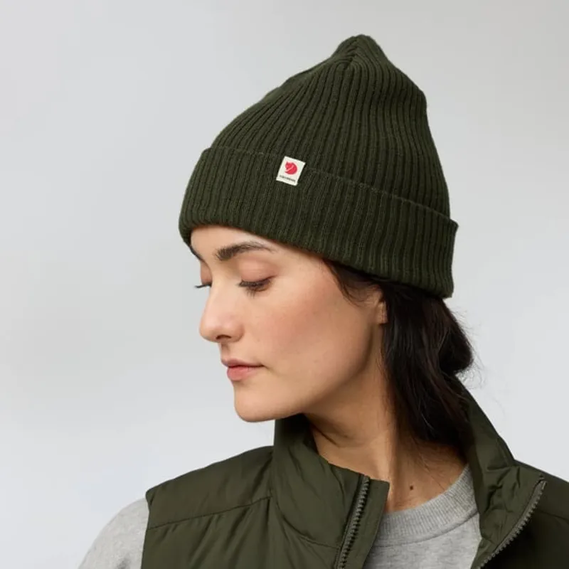 Fjallraven Rib Hat in Safety Orange-5