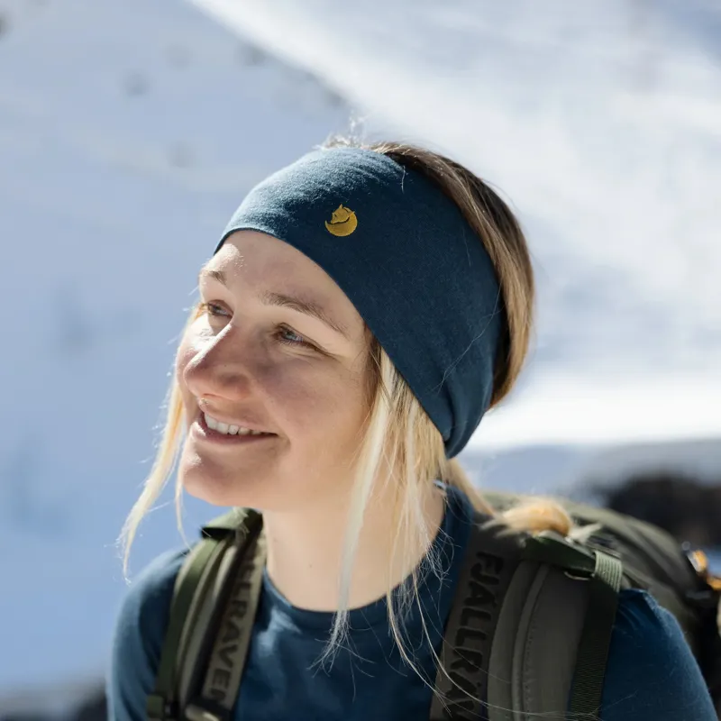 Fjallraven Bergtagen Merino Headband Unisex in Mountain Blue-7