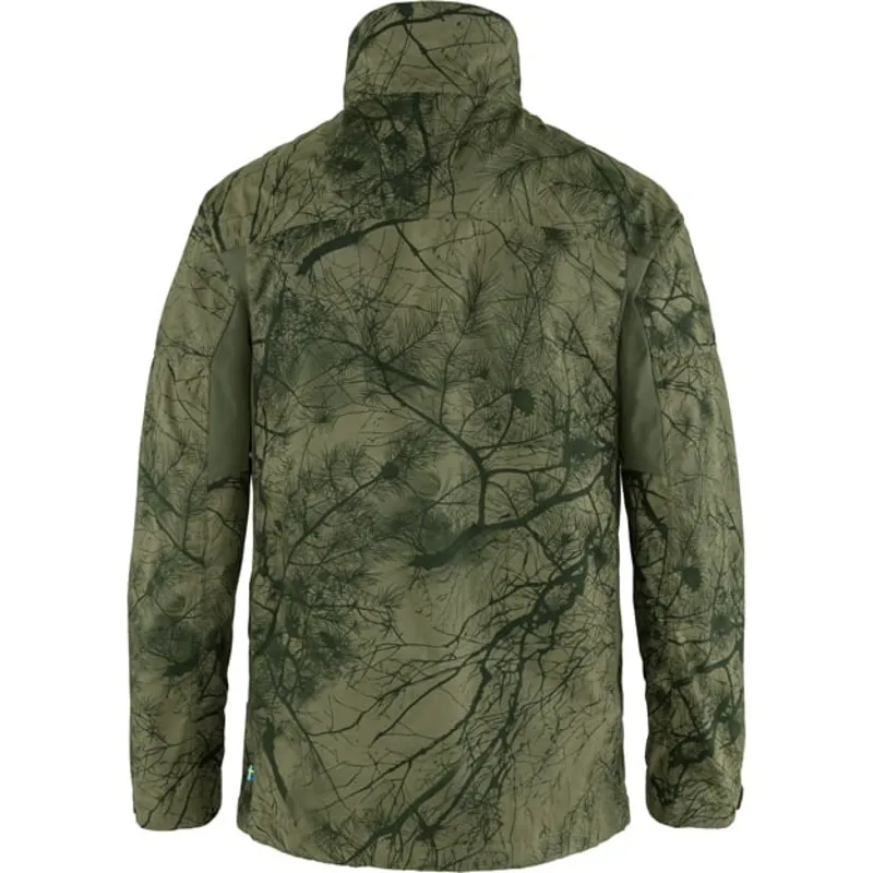 Fjallraven Forest Hybrid Jacket Mens in Green Camo/Laurel Green-1