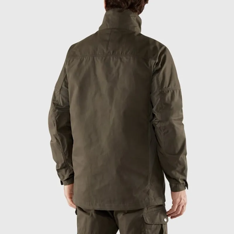 Fjallraven Forest Hybrid Jacket Mens in Green Camo/Laurel Green-4