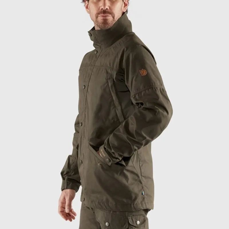 Fjallraven Forest Hybrid Jacket Mens in Dark Olive-3
