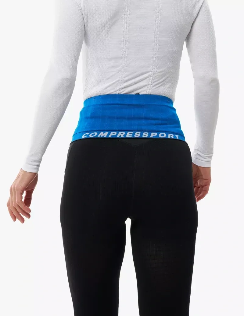 Compressport Free Belt 2.0 in Princess Blue/Peacoat-3