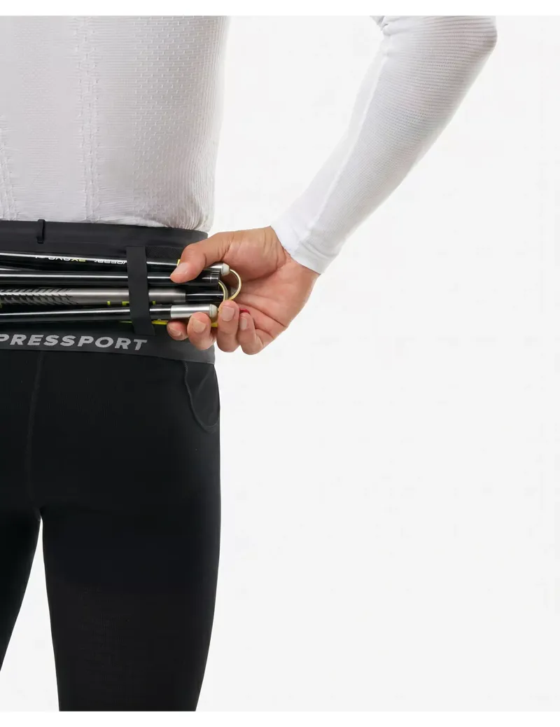 Compressport Free Belt Pro 2.0 in Black/White-2