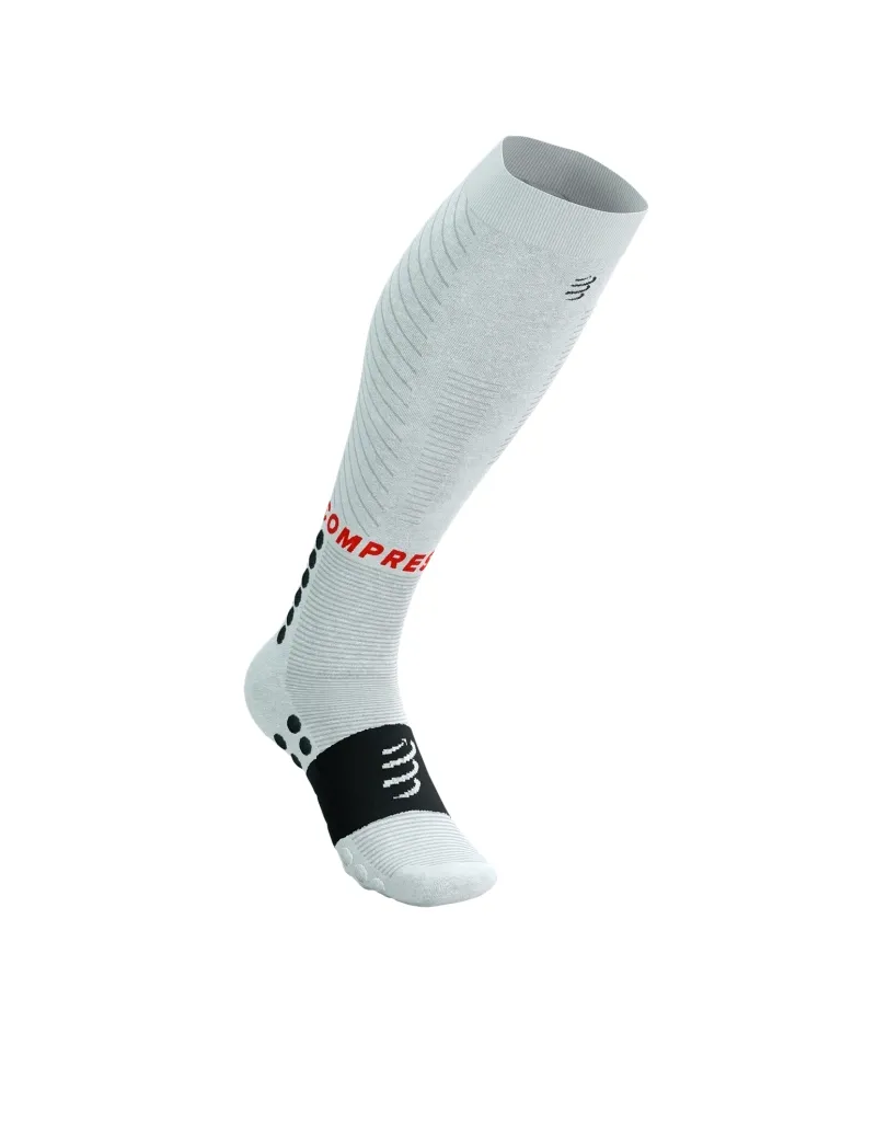 Compressport Full Socks Recovery 2.0 in White-1