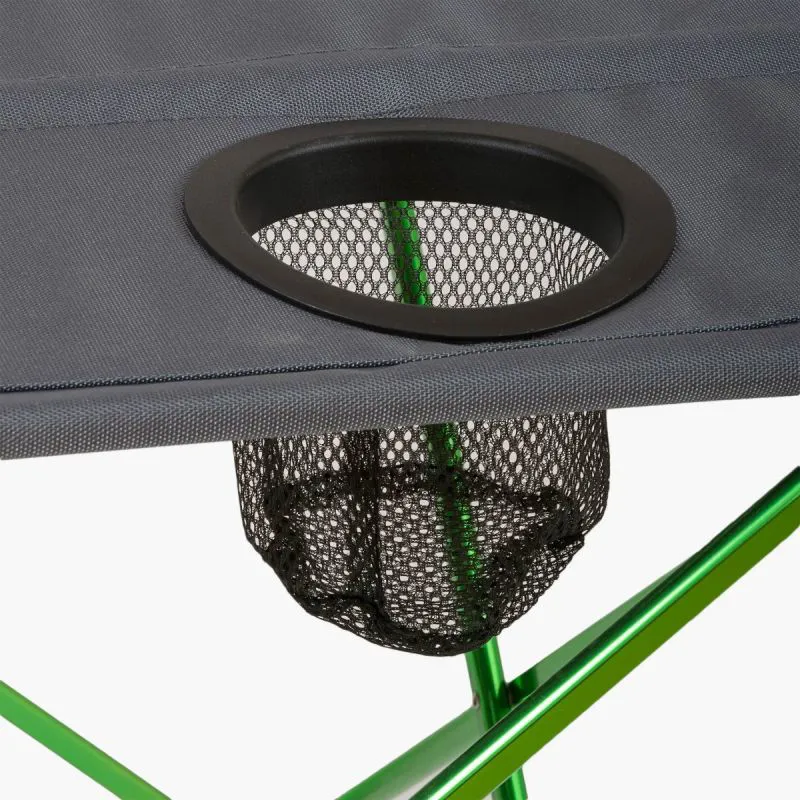 Highlander Ayr Folding Table in Green/Grey-1