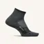 Feetures Trail Max Cushion Quarter Socks Unisex in Gray