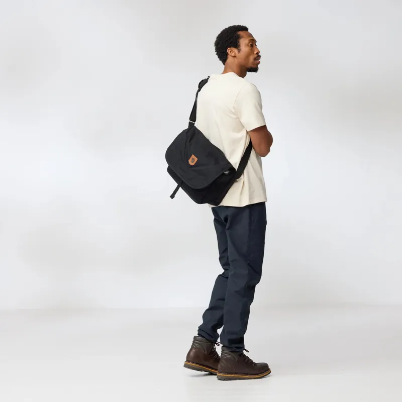 Fjallraven Greenland Shoulder Bag in Black-7