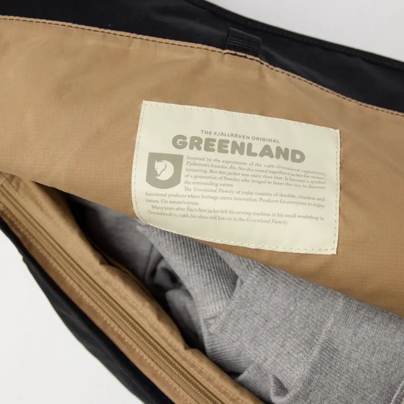 Fjallraven Greenland Shoulder Bag in Black-6