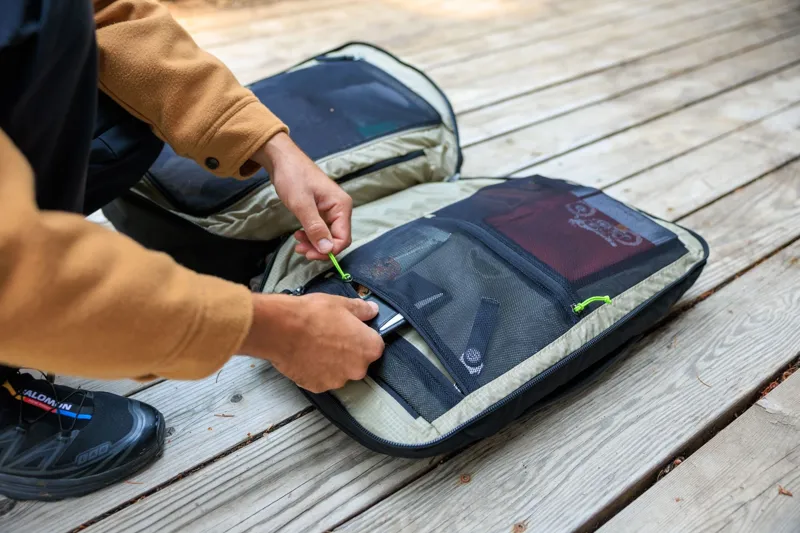 Gregory Border Carry On 40 Backpack in Black Lichen-5