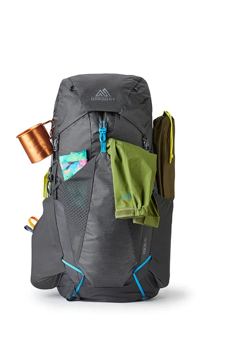 Gregory Focal 48L Rucksack Large in Ozone Black-5
