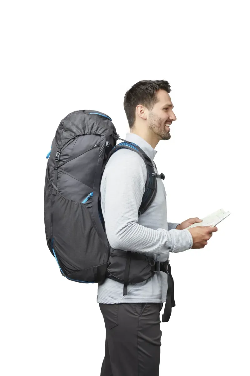 Gregory Focal 48L Rucksack Medium in Ozone Black-6