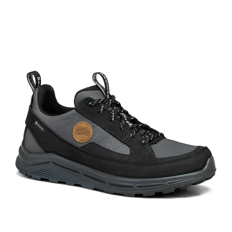 Hanwag Rotpunkt Light Low GTX Mens in Asphalt/Black