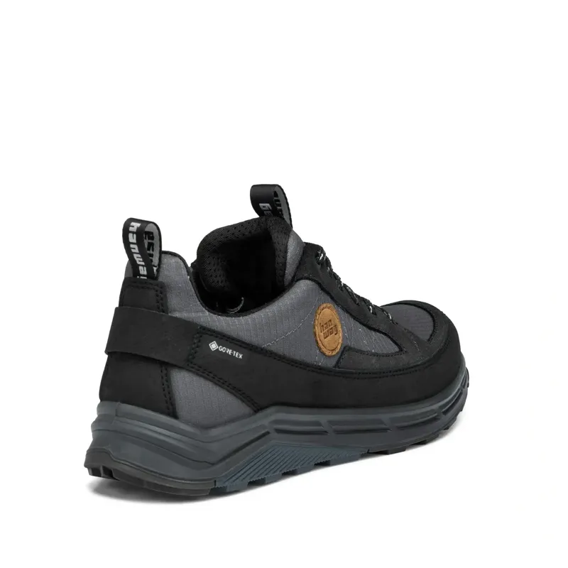 Hanwag Rotpunkt Light Low GTX Mens in Asphalt/Black-2