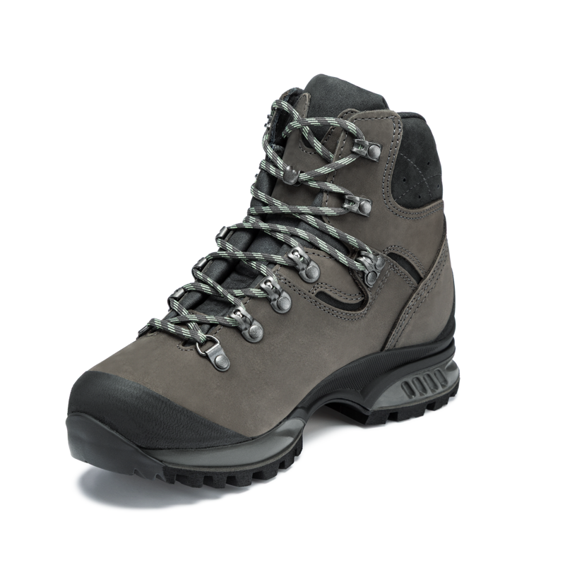 Hanwag Tatra II Wide Lady GTX Boots Womens in Asphalt/Mint-3