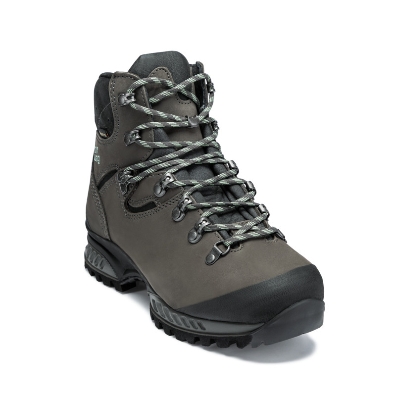 Hanwag Tatra II Wide Lady GTX Boots Womens in Asphalt/Mint-5