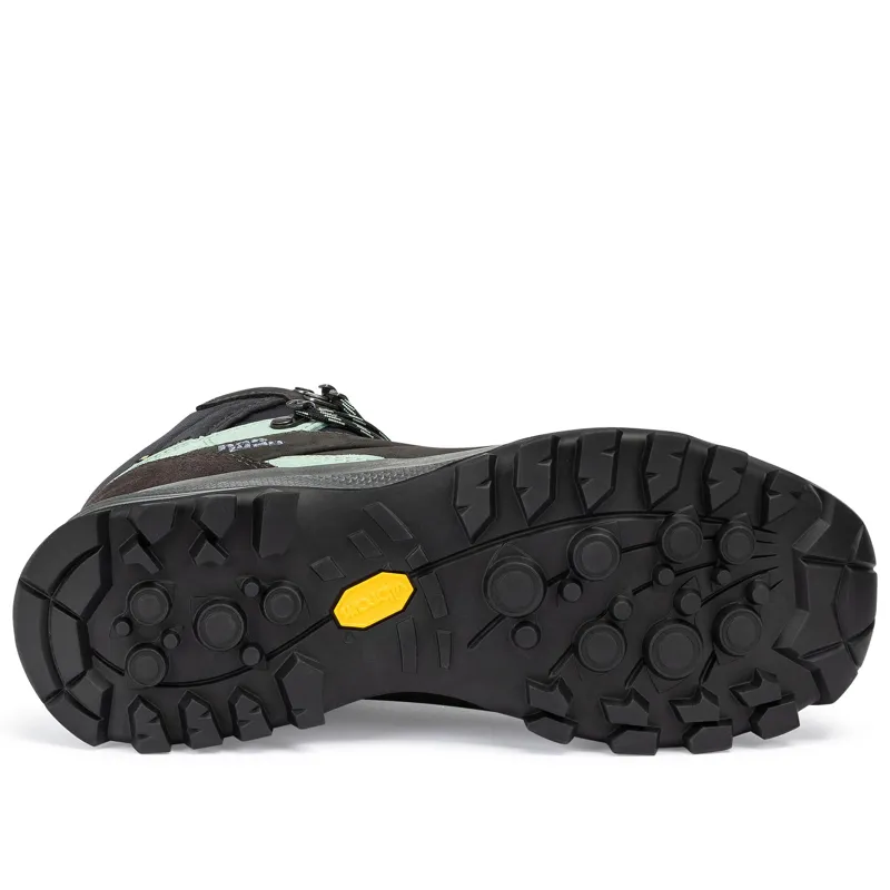 Hanwag Alta Bunion II GTX Hiking Boots Womens in Asphalt/Mint-1