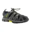 Hi-Tec Cove Sandal Kids in Black/Charcoal/Super Lemon