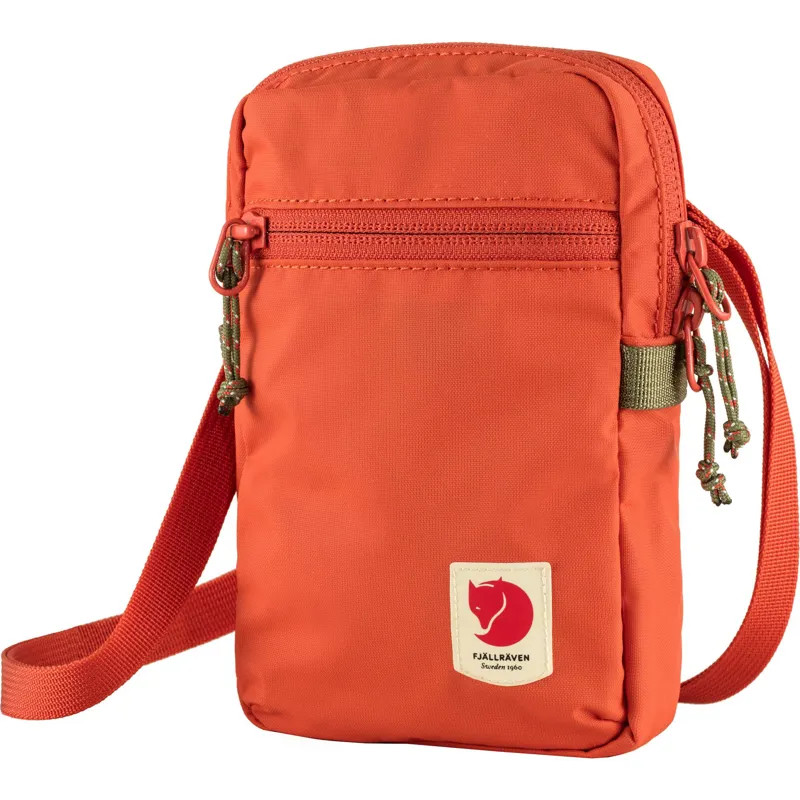 Fjallraven High Coast Pocket Bag in Rowan Red-2