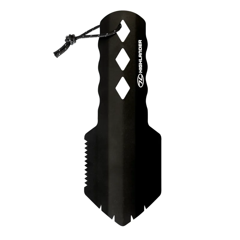 Highlander Arrow Trowel in Black