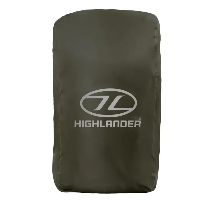 Highlander Ducks Back Raincover Medium 35-45L in Green