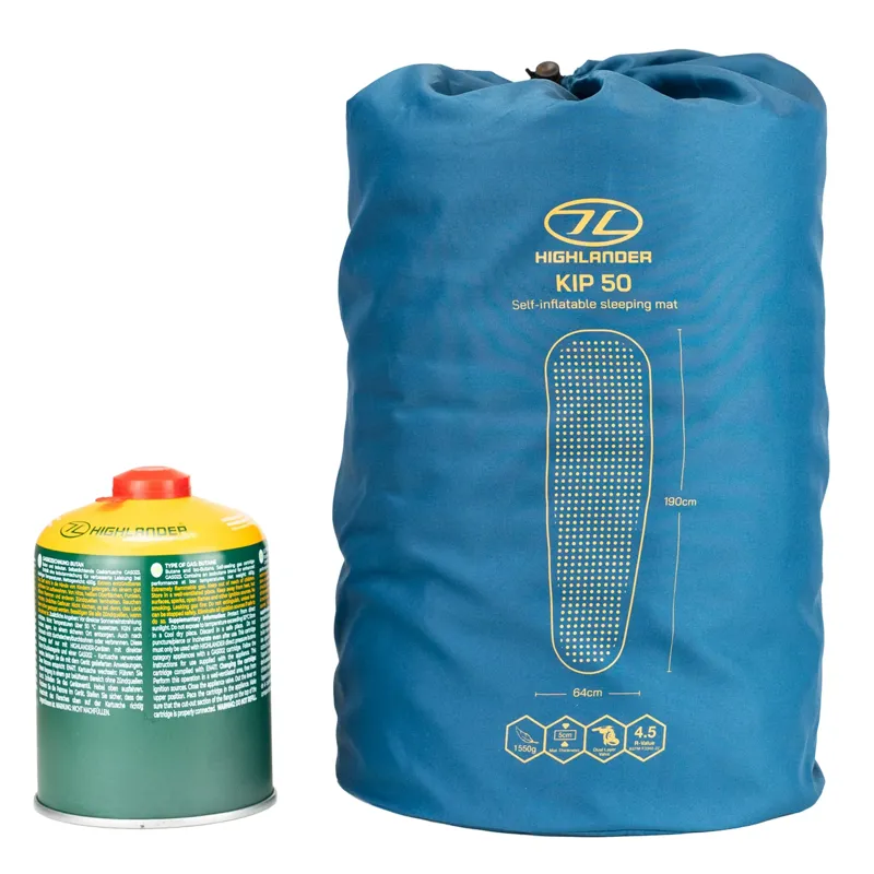 Highlander Kip 50 Self Inflate Mat 50mm-6