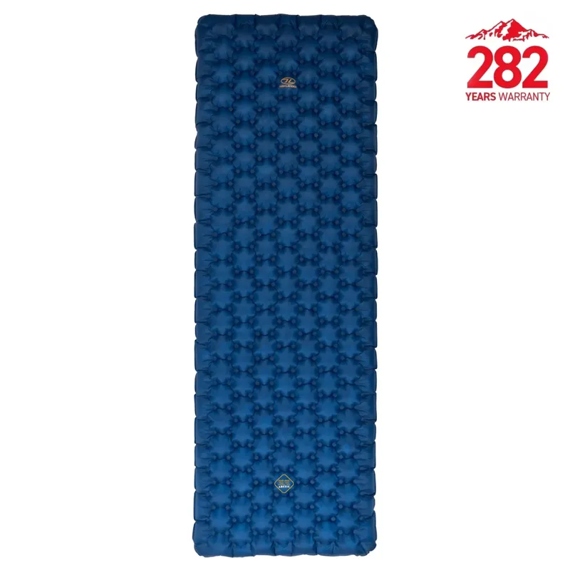 Highlander Nap-Pak Arctic R11 Inflatable Sleeping Mat in Deep Blue-1