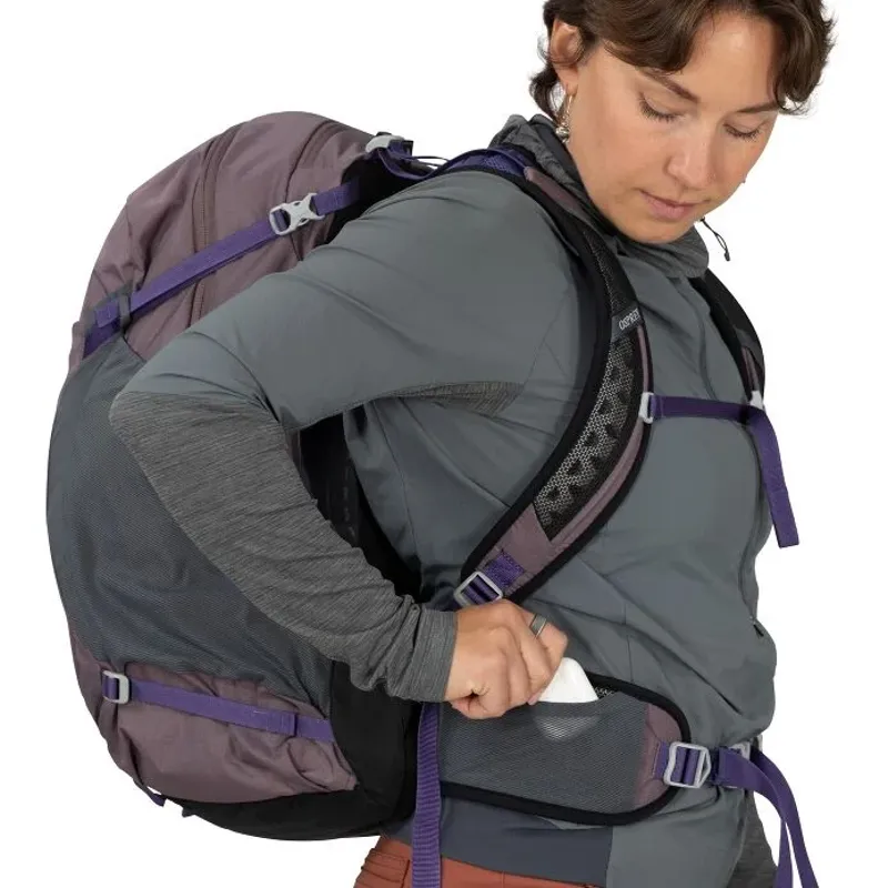 Osprey Hikelite 28 in Graphite Purple-5