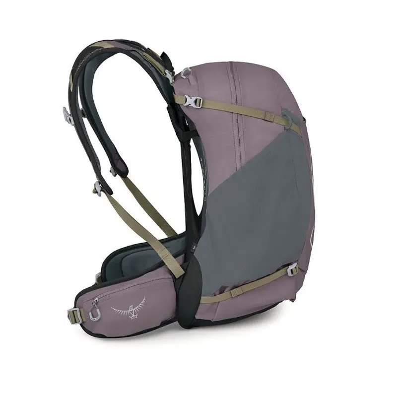 Osprey Hikelite 28 in Graphite Purple-4