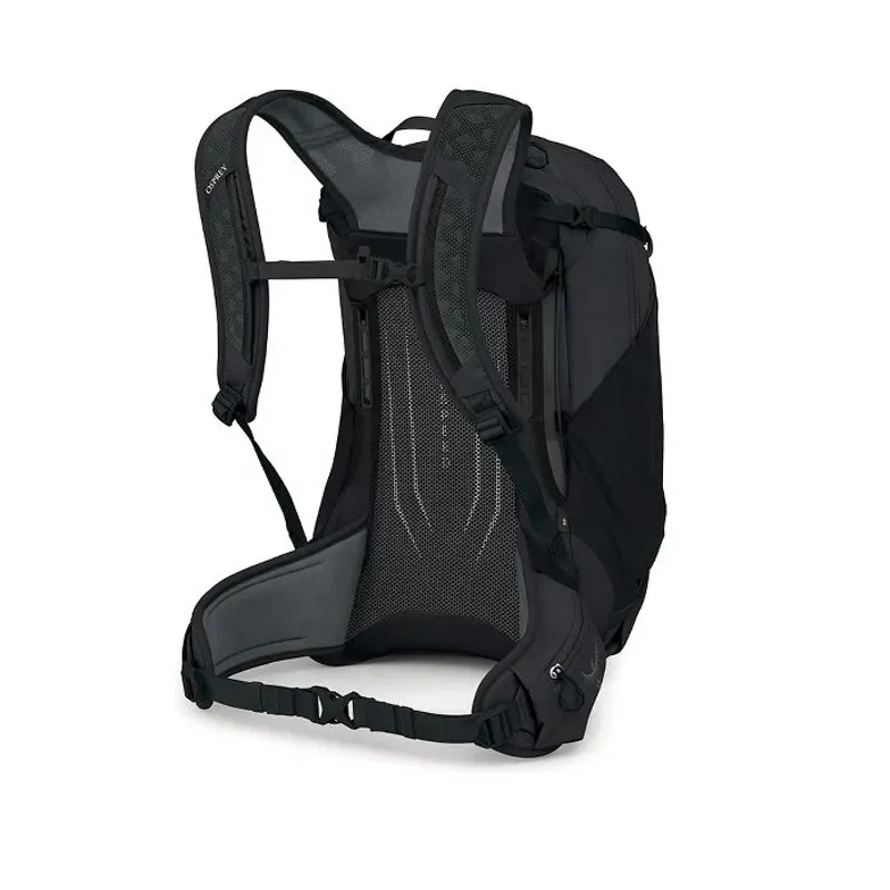 Osprey Hikelite 28 in Raven Black-1