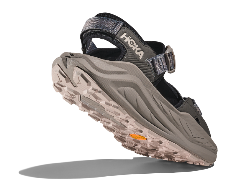 Hoka Infini Hike TC Men's Hiking Sandals in Black/Cement-6