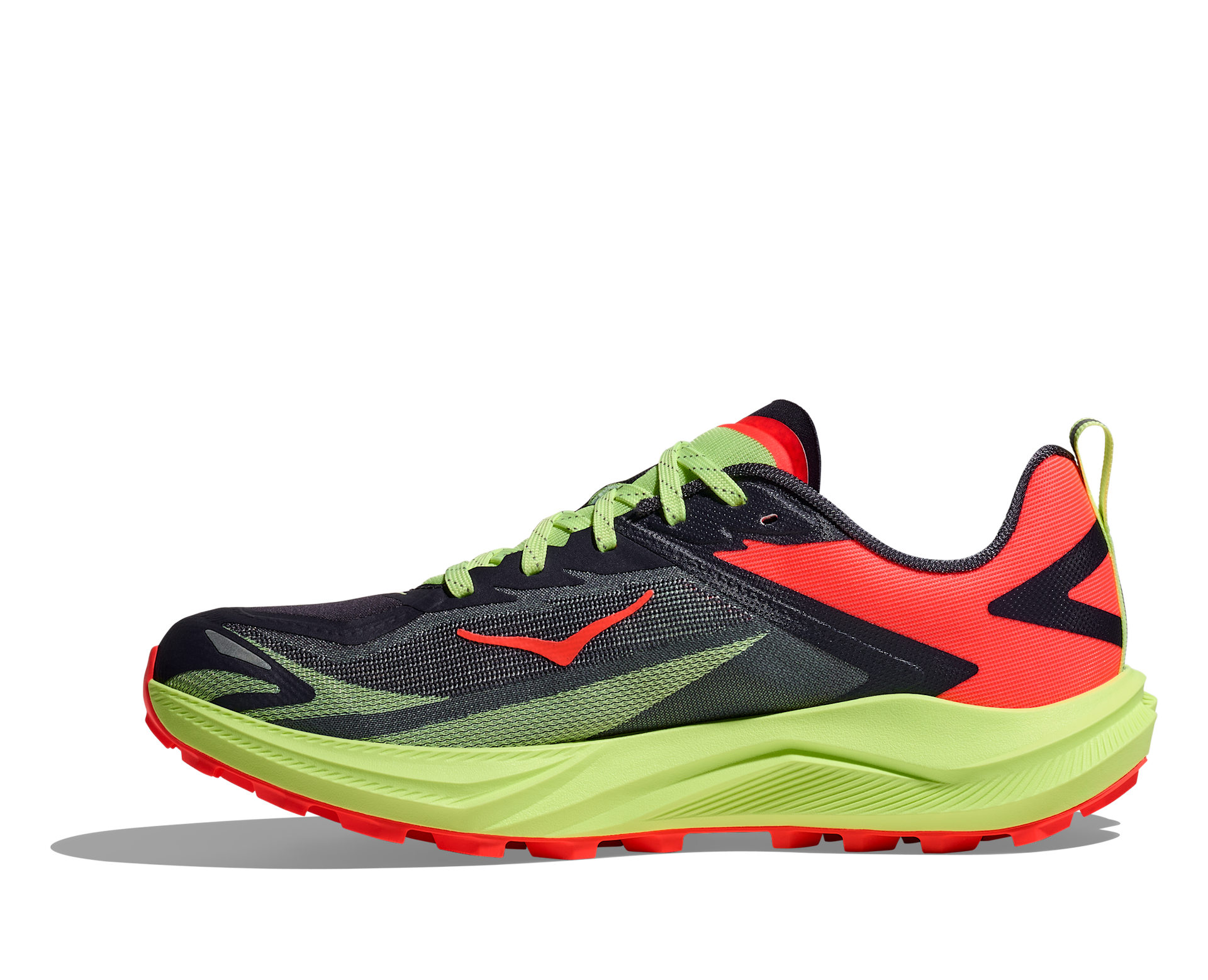 HOKA Zinal 3 trail running shoes Squid Ink/Neon Yuzu HOKA Women main image 4
